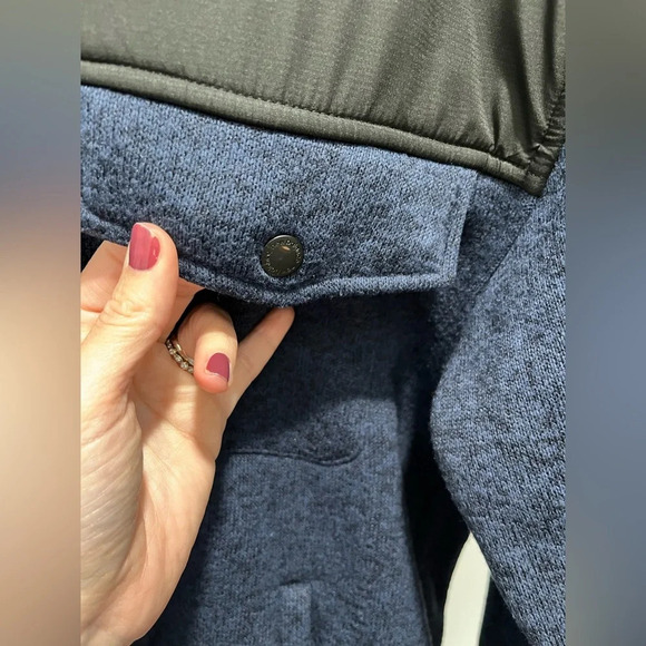 New Balance Navy and Black Full Zip Sweater Fleece Men’s Medium New with Tags - Picture 16 of 16